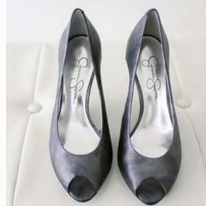 Jessica Simpson Women Perla Wedge Burnt Pewter 7